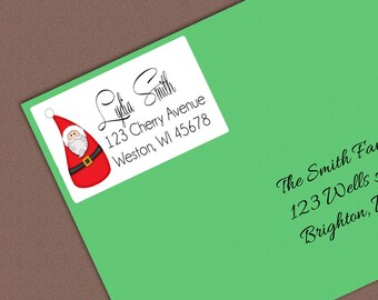 christmas labels etsy