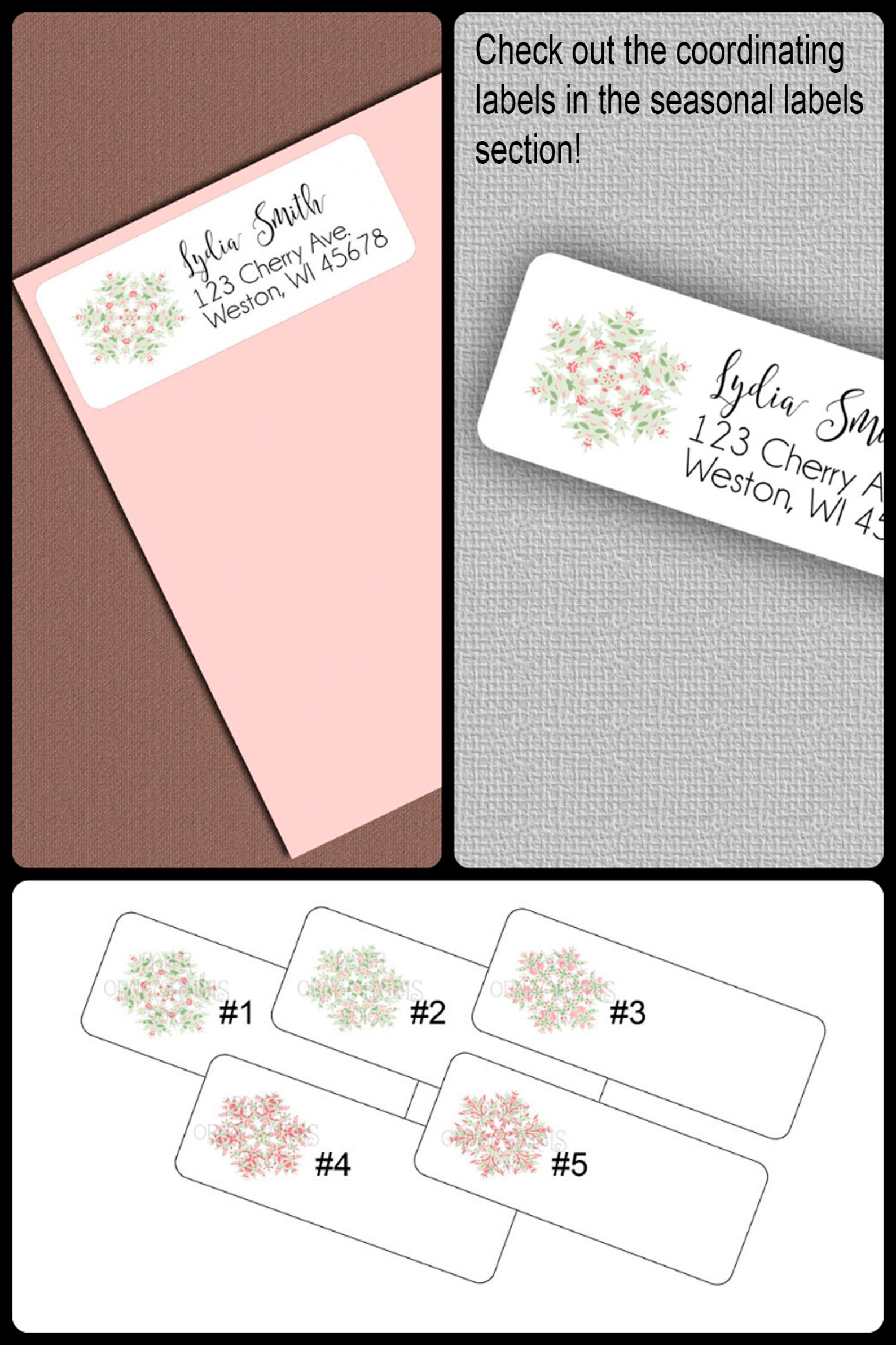 Personalized Note Cards Holiday Cards Christmas Notecard Etsy