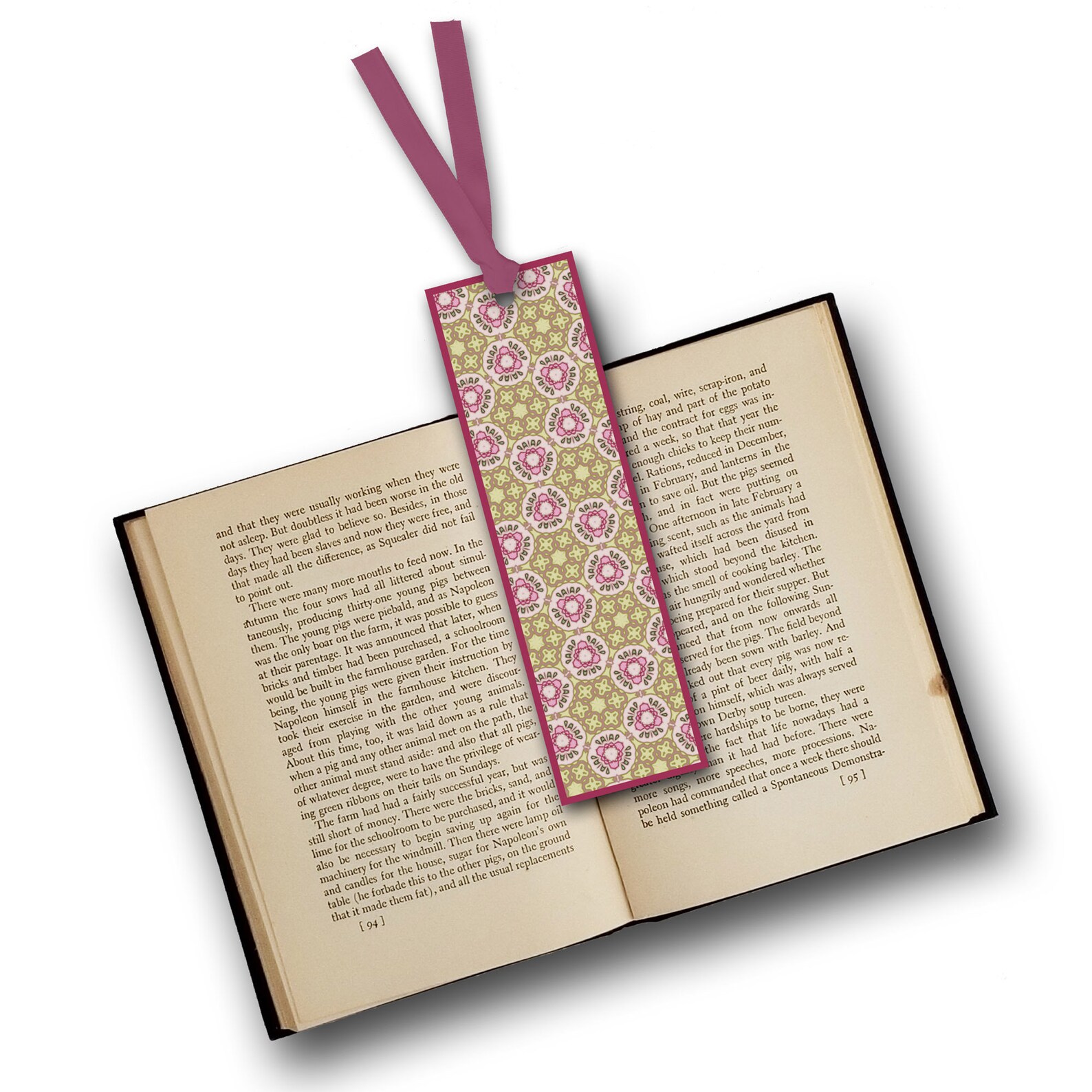 Laminated Bookmark With Ribbon Laminated Paper Bookmark for Etsy