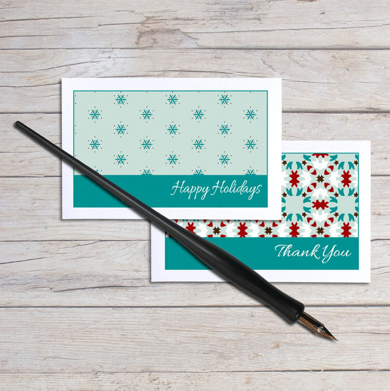 Gift Enclosure Cards Blank Note Card Set Holiday Gift Card Etsy