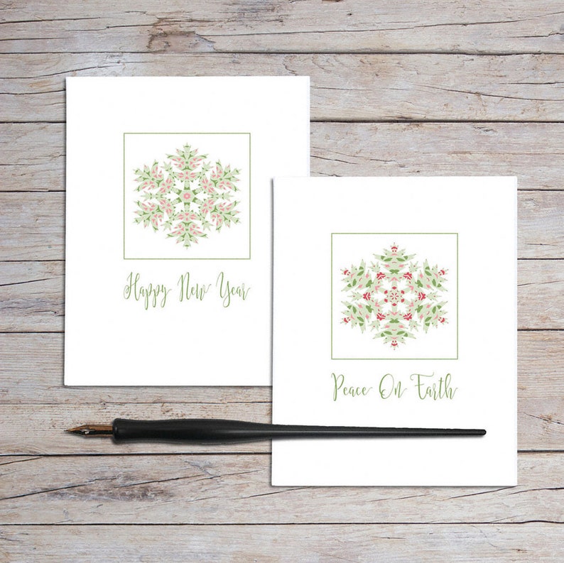 Personalized Note Cards Holiday Cards Christmas Notecard Etsy
