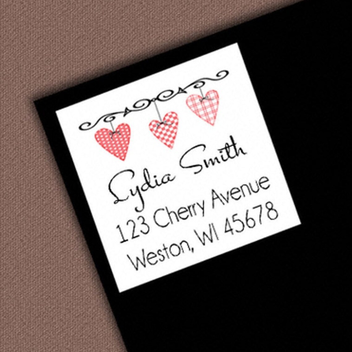 Personalized Return Address Label Stickers or Gift Tag Etsy