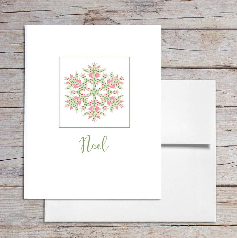 Personalized Note Cards Holiday Cards Christmas Notecard Etsy