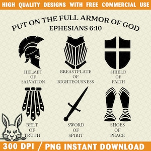 Armor of God PNG,full armor of God, christian warrior, Ephesians, christian png, faith png, commercial use