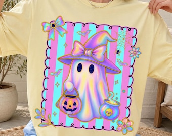 Preppy Coquette Ghost PNG SVG, Ghost Pumpkin Png, Cute Ghost Png, Boo Halloween Design, Halloween Png, Girly Halloween Png, Skull Ghost Png