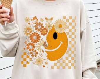 花のスマイリーフェイスPNG、秋のカボチャの昇華PNG、感謝祭PNG、秋のPNG、ハッピーフェイスPNG、モチベーションPNG、自己愛PNG、