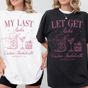 Custom Last Rodeo Bachelorette PNG, Cowgirl Bachelorette Party Shirt PNG for Bride, Nashville Bachelorette PNG, Western Bach Bridesmaid Gift
