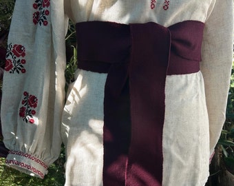 Ethnic Krajka, Belt Cossack , Hutsul Woven belt, Kozak, Ukrainian hand crafted, Sash, Kushak,Hutsul, Krayka Folk Ethnic Ukraine, Width 7 cm