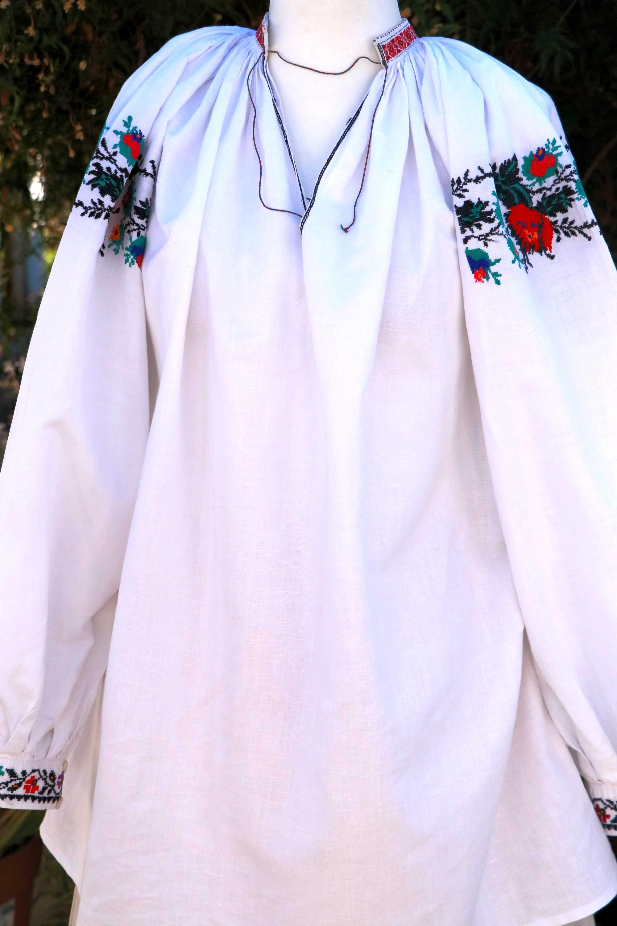 White Peasant Dress Long Sleeve - Etsy