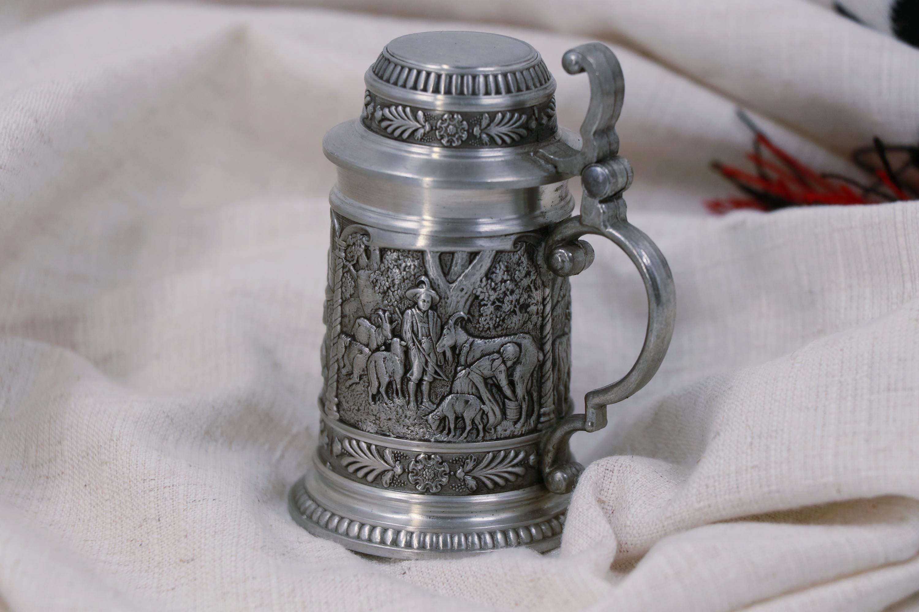 Zinn beer stein - Etsy 日本