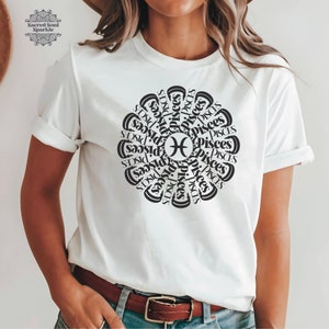 Pisces Zodiac Polynesian T Shirt Unique Style Reggae LT8