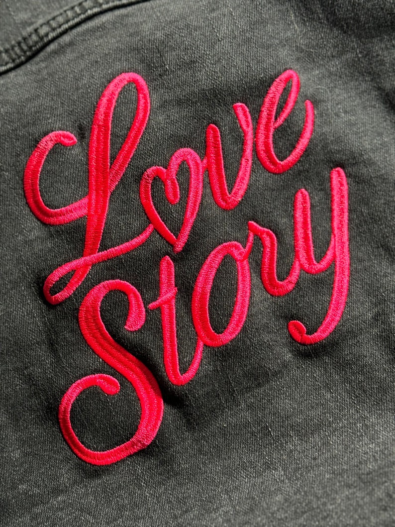 Love Story LK x TS Denim Jacket zdjęcie 2