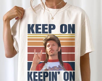 Camiseta Joe Dirt 4 de Julho Keep On, Camiseta Joe Dirt 4 de Julho, Camiseta do Filme Joe Dirt, Frases de Joe Dirt, Camiseta do Dia da Independência