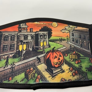 Halloween Town Double Sided Adult Face Mask/Gift/Face Covering/Gift For Her /Gift For Him/Gift For Them
