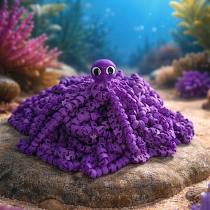 Giant 3D Printed XXL Octopus Tentacles Sculpture