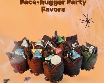 Mini Individual Alien Inspired Facehugger Candy containers - Sci-Fi Home Decor