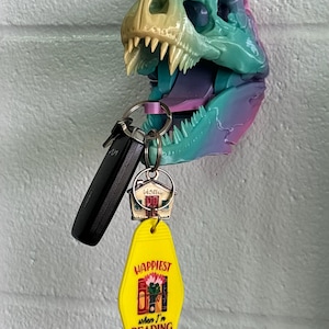 T-Rex coat holder and key holder