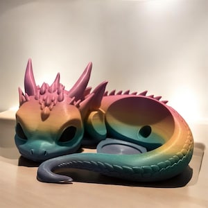 Cute Dragon HomePod Mini Stand - 3D Printed Tech Accessory