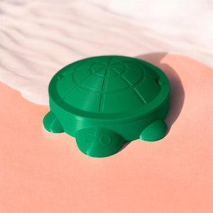 Miniature Zen/Sandbox Turtle Sculpture - 3D Printed Sandbox Decoration