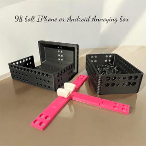 Clever Gag Gift Idea: 3D Printed Annoying Box for iPhone and Android Users