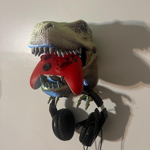 T-Rex Kopfhörer und Controller Halter Wandhalterung