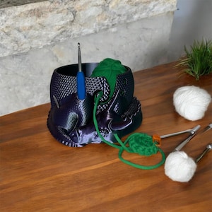 Sleeping Dragon Knitting Bowl