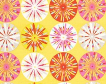 Dena Designs KUMARI GARDEN Sashi in PINK 1 Yard Quilt Fabric
