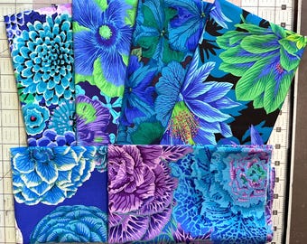 Kaffe Fassett Collective Fabric 6 Fat Quarter Bundle Quilting Bundle Cotton Quilting Fabric Kaffe Fat Quarters