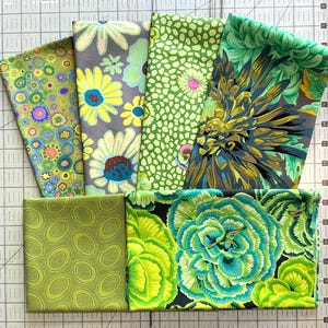 Kaffe Fassett Collective Fabric 6 Fat Quarter Bundle Quilting Bundle Cotton Quilting Fabric Kaffe Fat Quarters