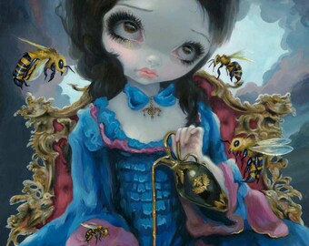 La reine des abeilles - Impression d'art 20 x 10 po. - Jasmine Becket-Griffith