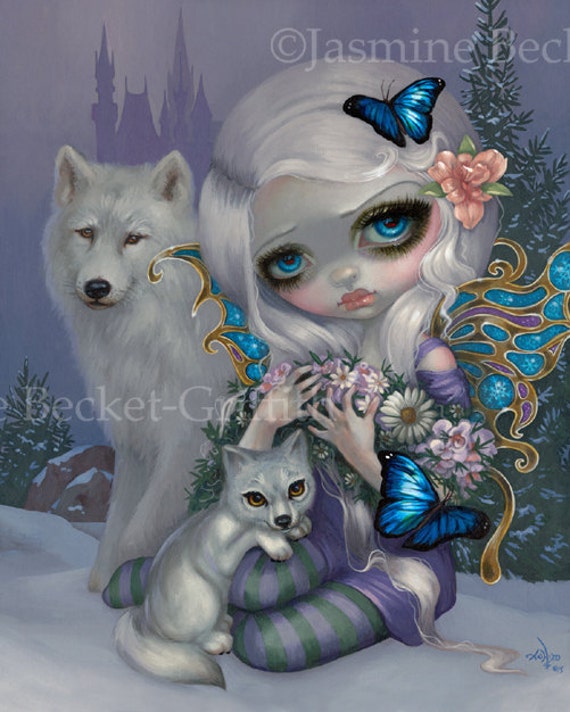 Gothic Poe Collection Set of FIVE BIG 12x16 art prints Jasmine Becket-Griffith