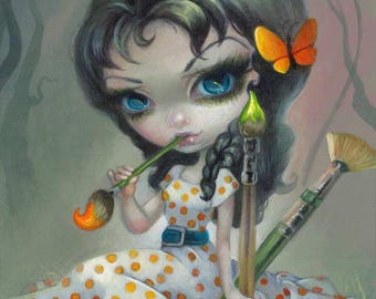 Peinture lutin - impression d'art 20 x 10 po. - Jasmine Becket-Griffith