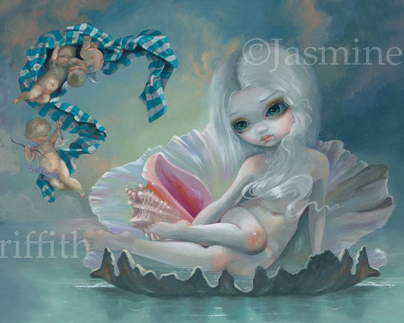 FAIRY ART PRINT The Three Fates by Jasmine Becket-Griffith 11x14 Gothic Poster