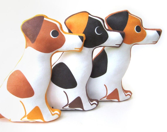 Jack Russell Terrier Plush Pillow