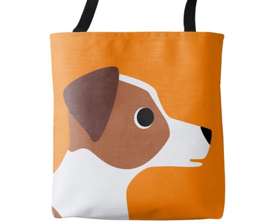 Jack Russell Terrier Dog Tote Bag