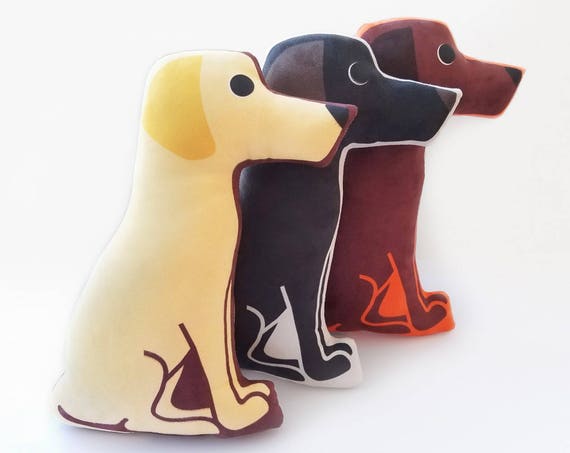 Labrador Retriever Plush Pillow