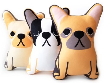 French Bulldog Plush Pillow