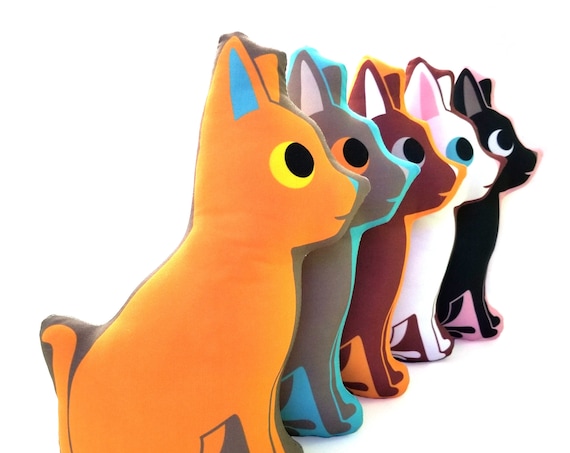 Kitty Cat Plush Pillow