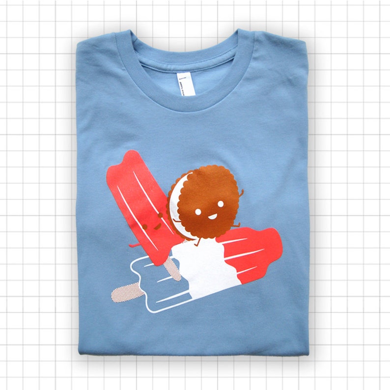 Rocketing Ice Pops YOUTH American Apparel T-shirt image 1