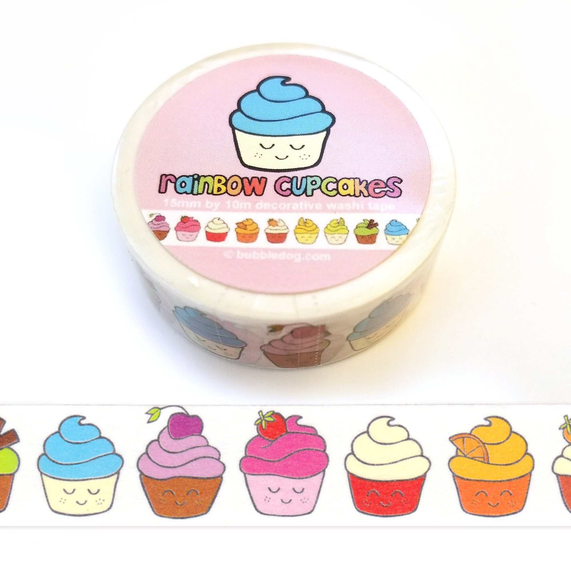 Ice Cream Rainbow Decorative Washi Tape Roll