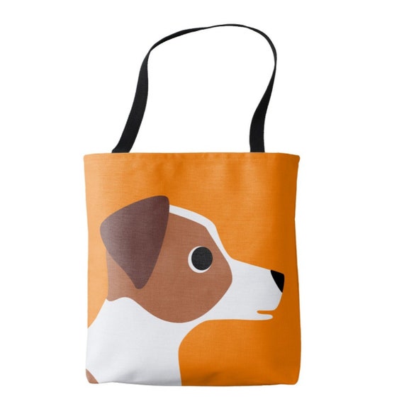 Jack Russell Terrier Dog Tote Bag