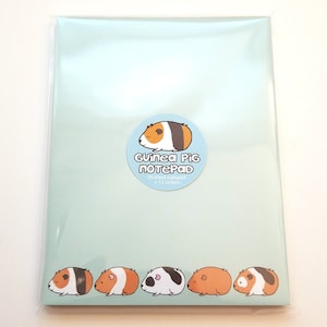 Guinea Pigs 50 Sheet Notepad & Coordinating Stickers image 4