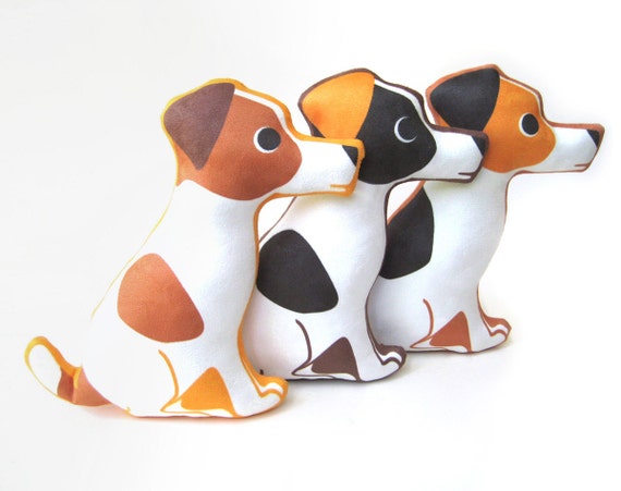 Jack Russell Terrier Plush Pillow