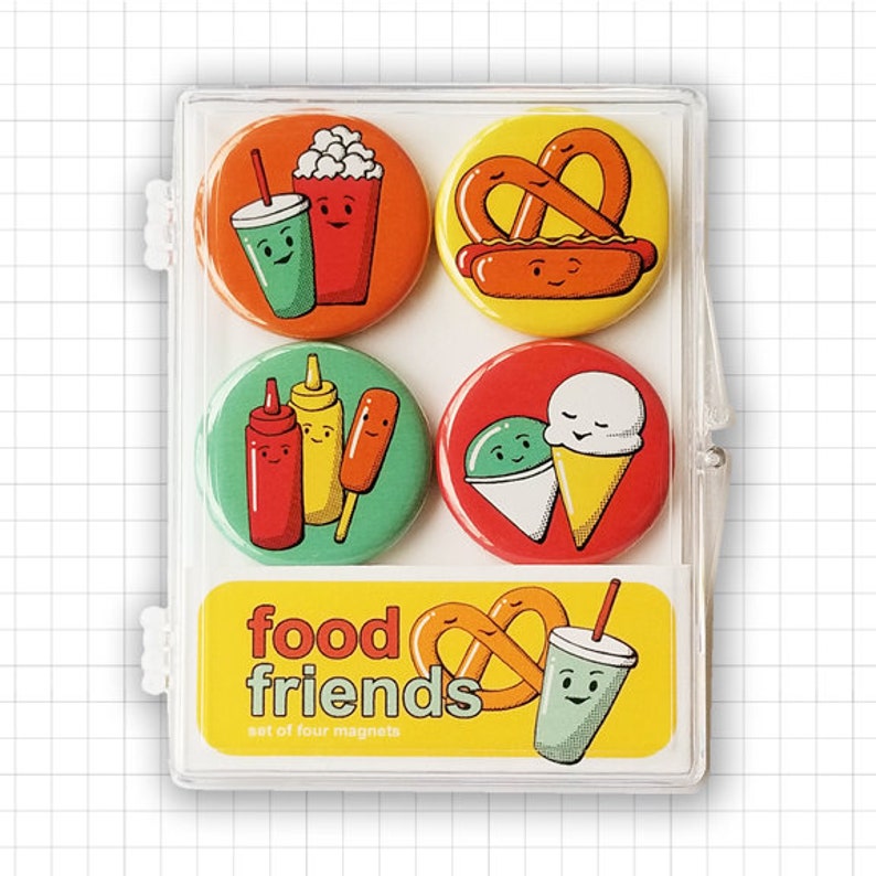 Food Friends Magnet Set 画像 1