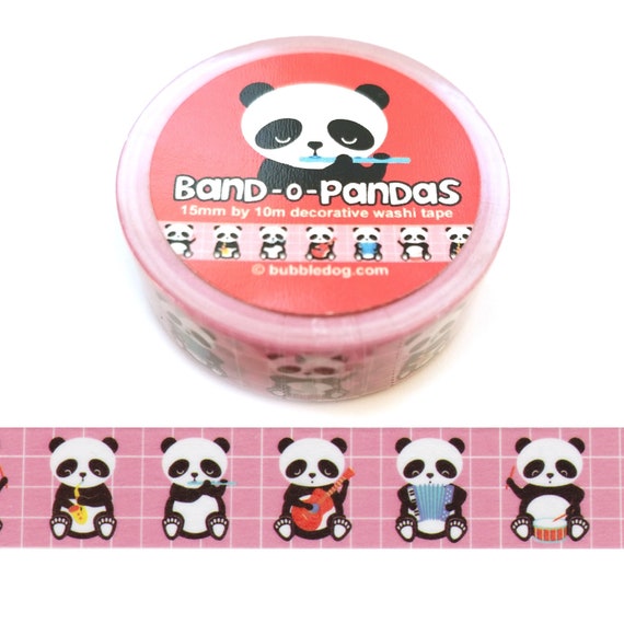 Band o' Pandas Decorative Washi Tape Roll