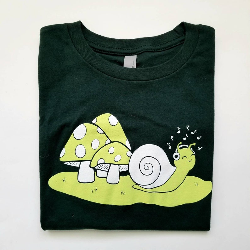 Snail Jams ADULT and YOUTH Size Unisex T-shirt image 6