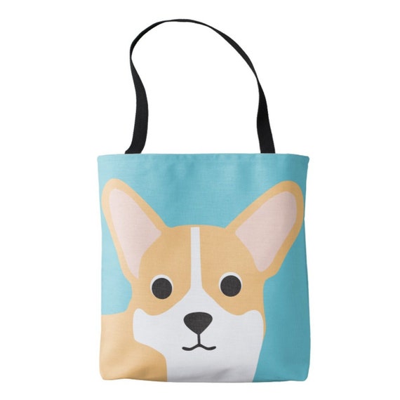 Corgi Dog Tote Bag