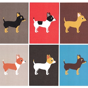 Chihuahua Graphic Dog Print