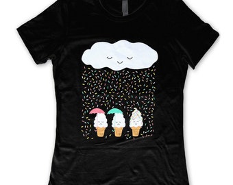 Chance of Raining Sprinkles WOMENS T-shirt