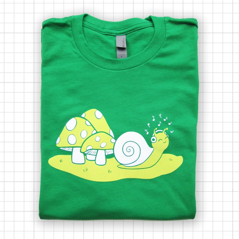 Snail Jams ADULT and YOUTH Size Unisex T-shirt image 1